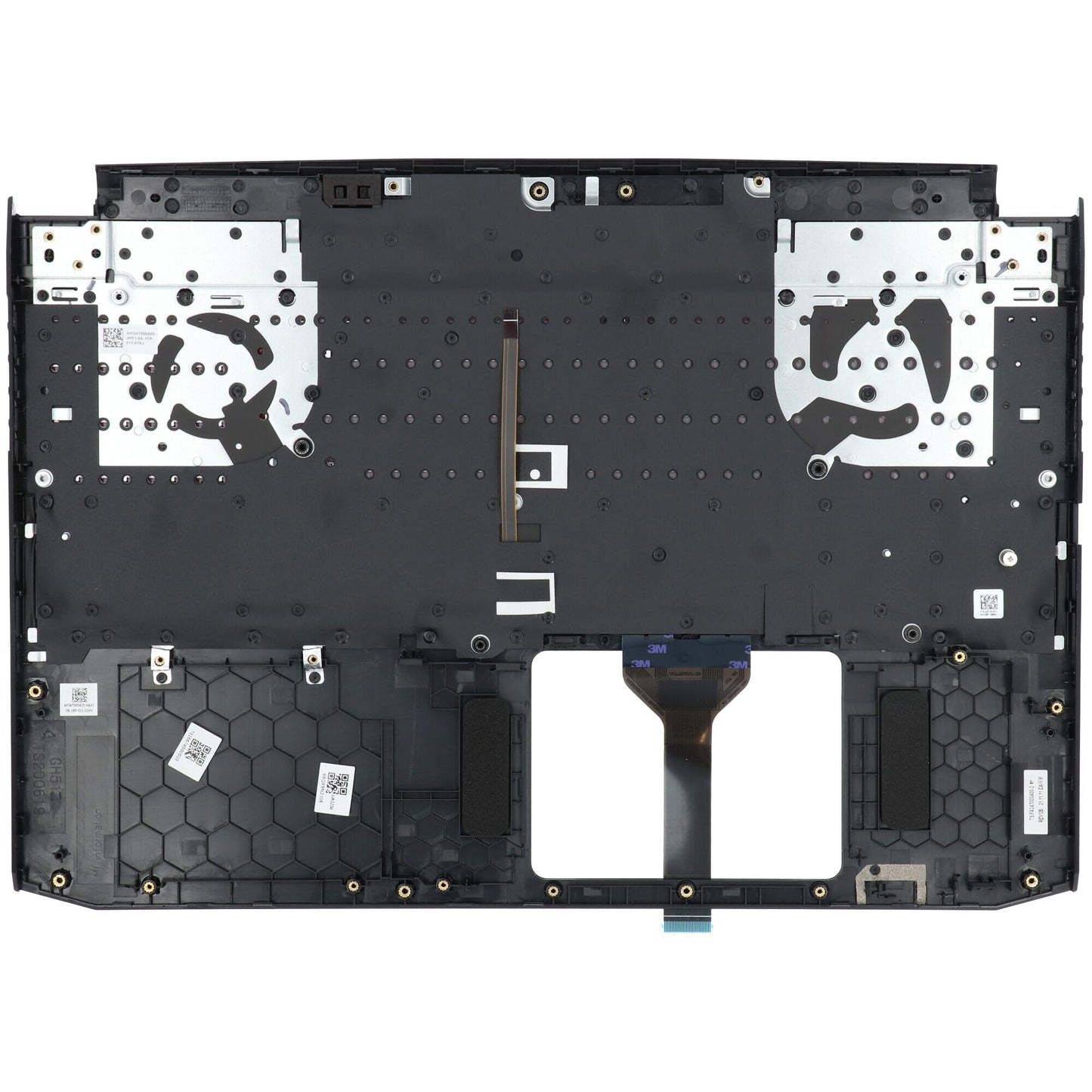 Clavier AZERTY BE + Top Cover pour PC portable Acer, rétroéclairé