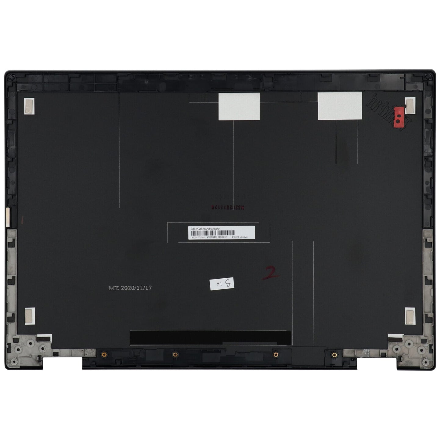 Cache arrière LCD pour ordinateur portable Lenovo - Noir