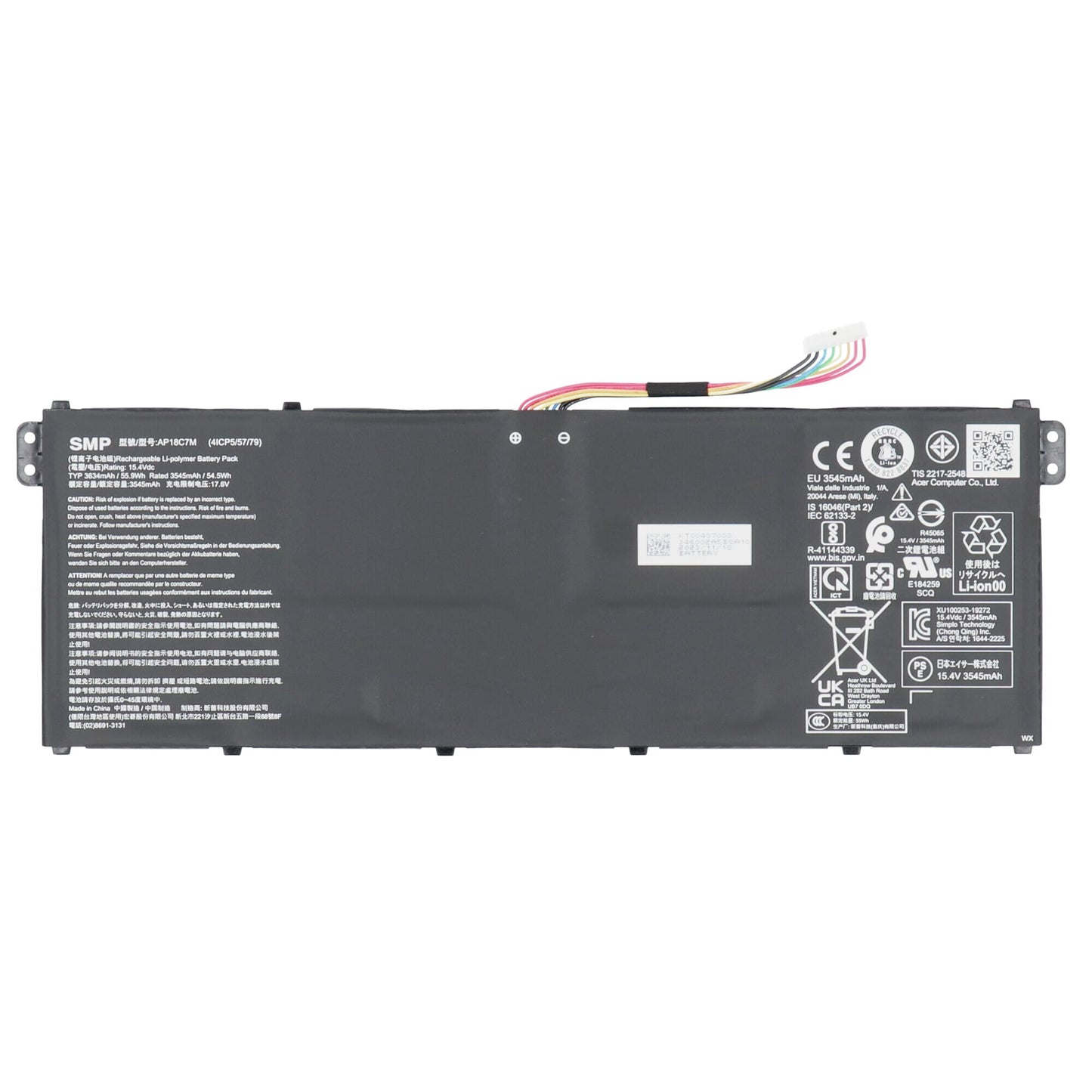 Acer Laptop Accu 3630 mAh