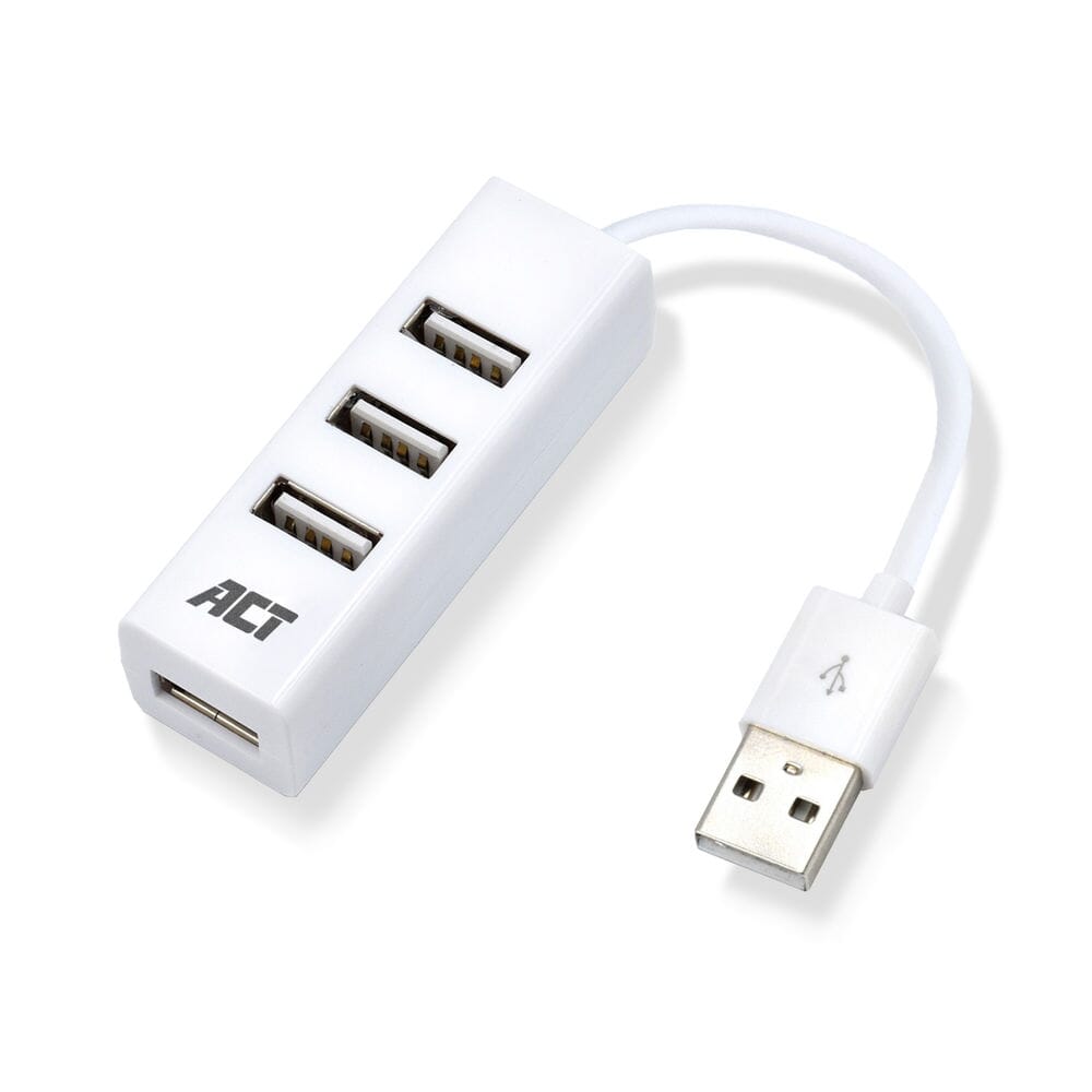 ACT USB hub 4 poorts USB-A