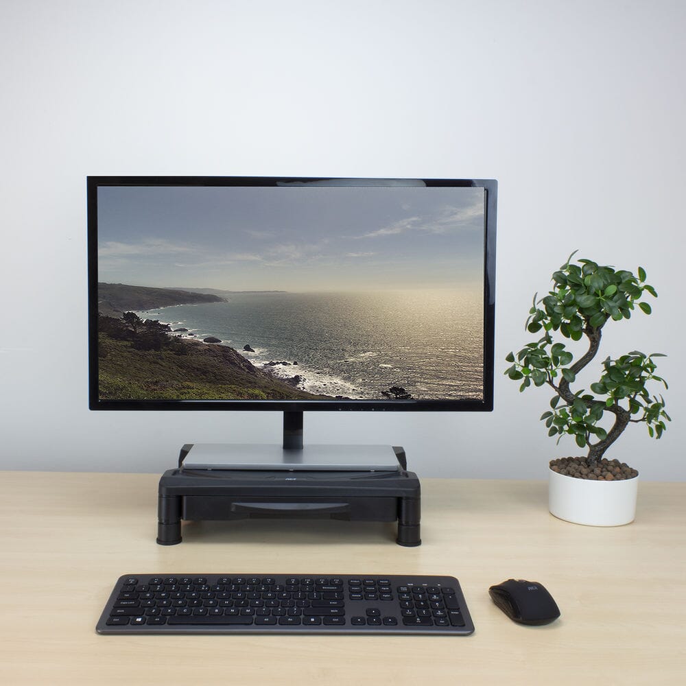 ACT Monitorstandaard extra breed met lade