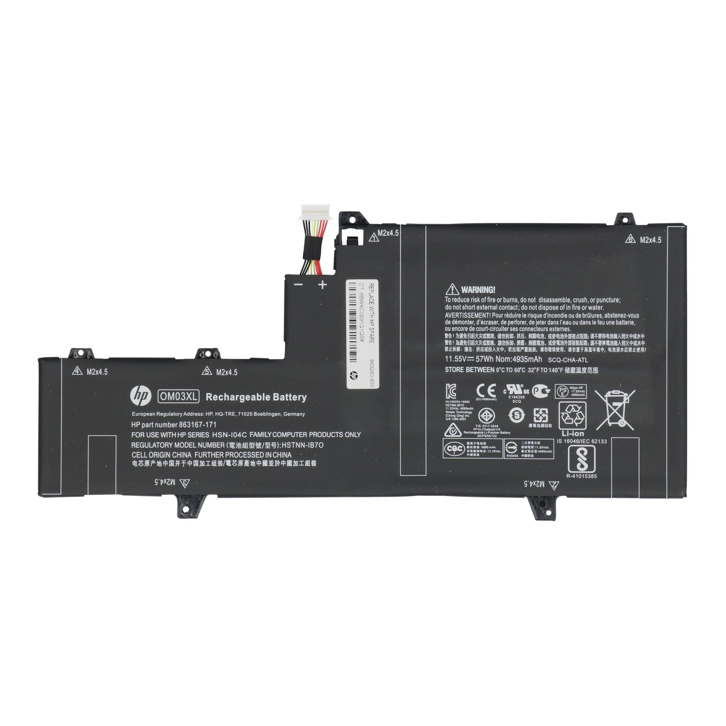 HP Laptop Accu 4930mAh
