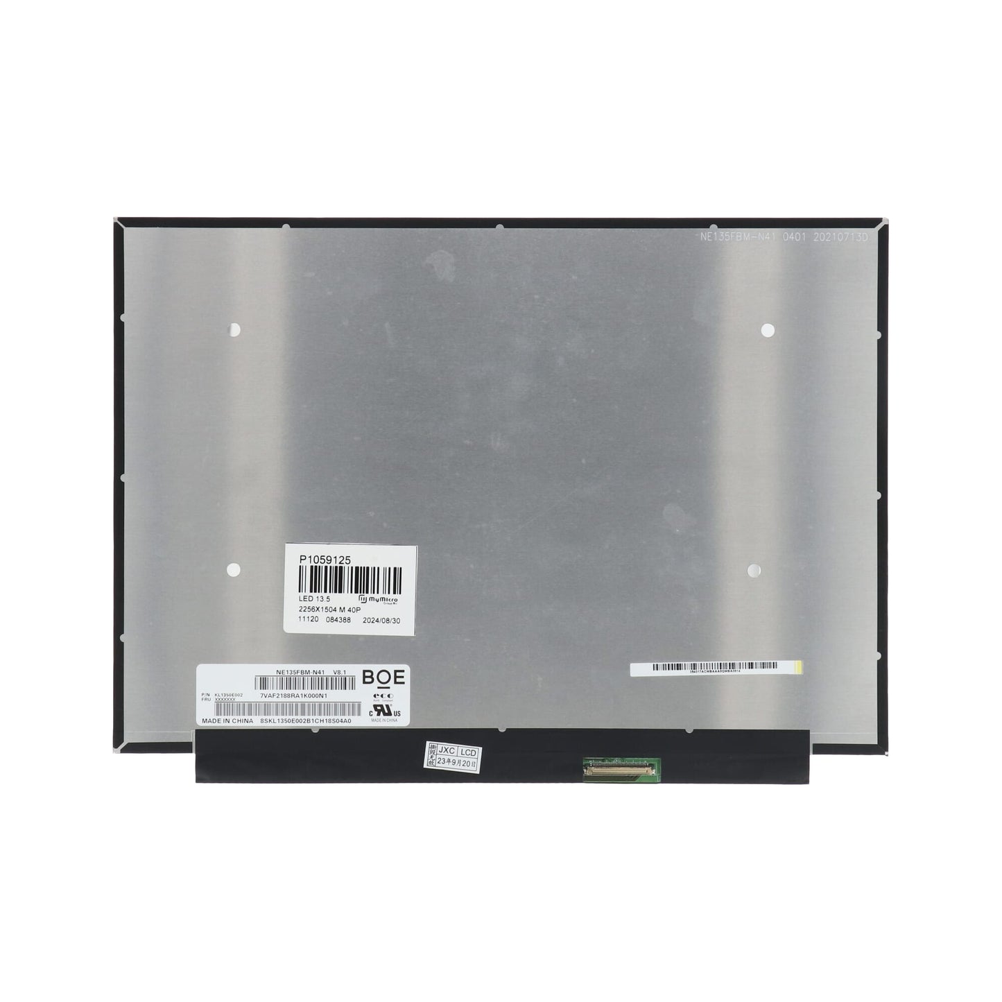 13.5 inch LCD Scherm 2256x1504 Mat 40Pin eDP, IPS