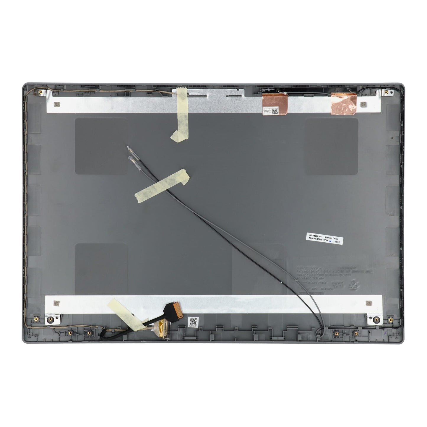 Cache arrière d'écran LCD pour ordinateur portable Lenovo, IMR - Gris