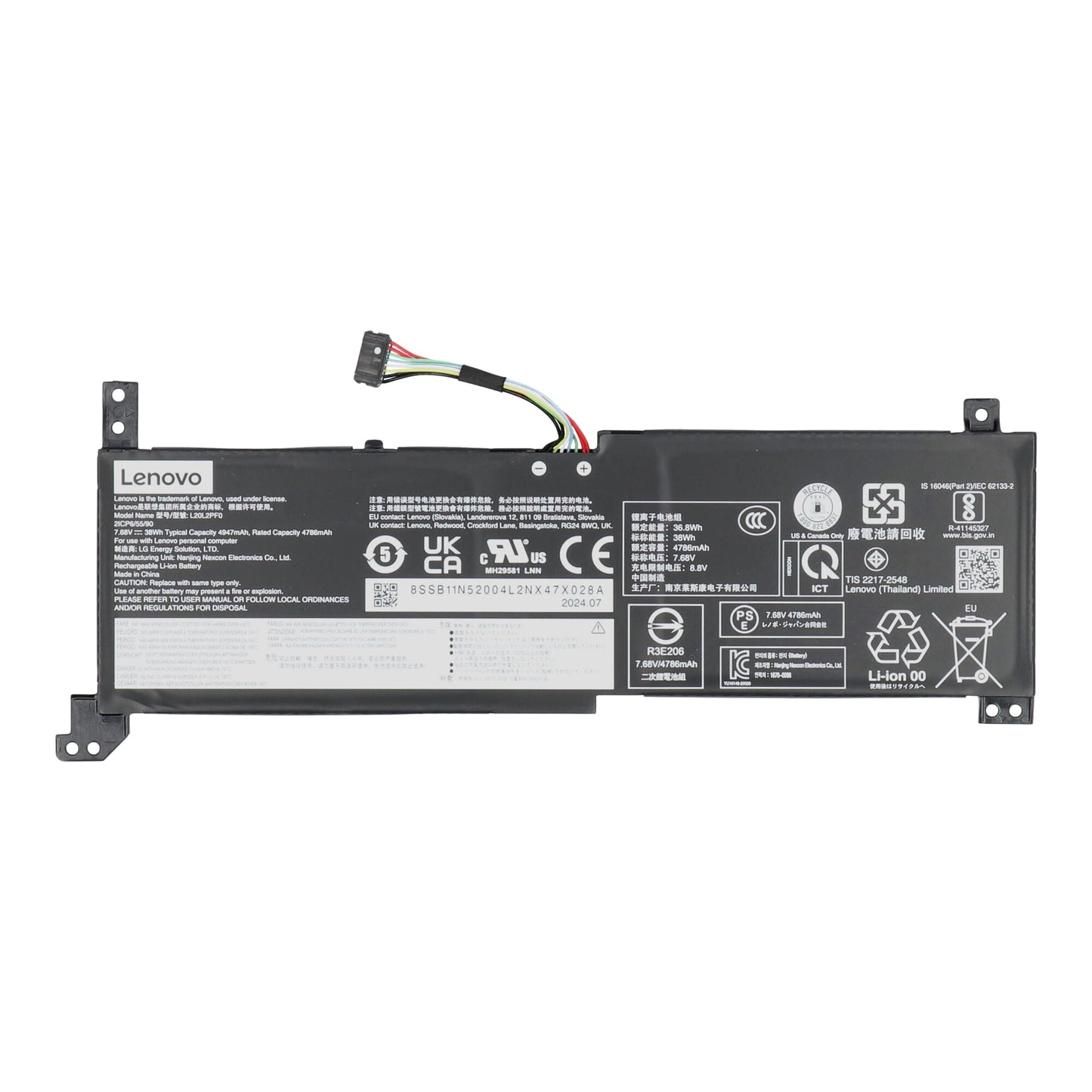 Lenovo Laptop Akku 4947mAh