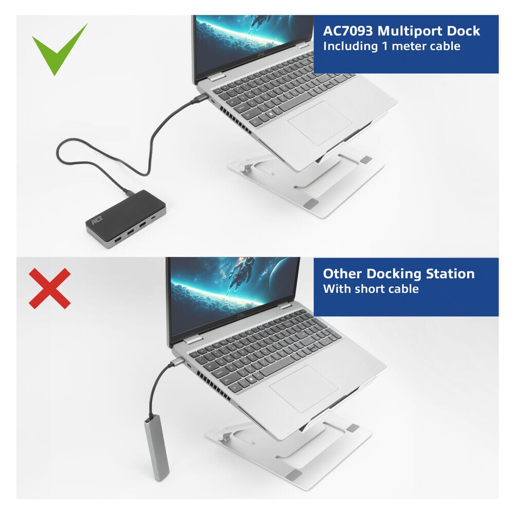 ACT USB-C 4K MST docking station