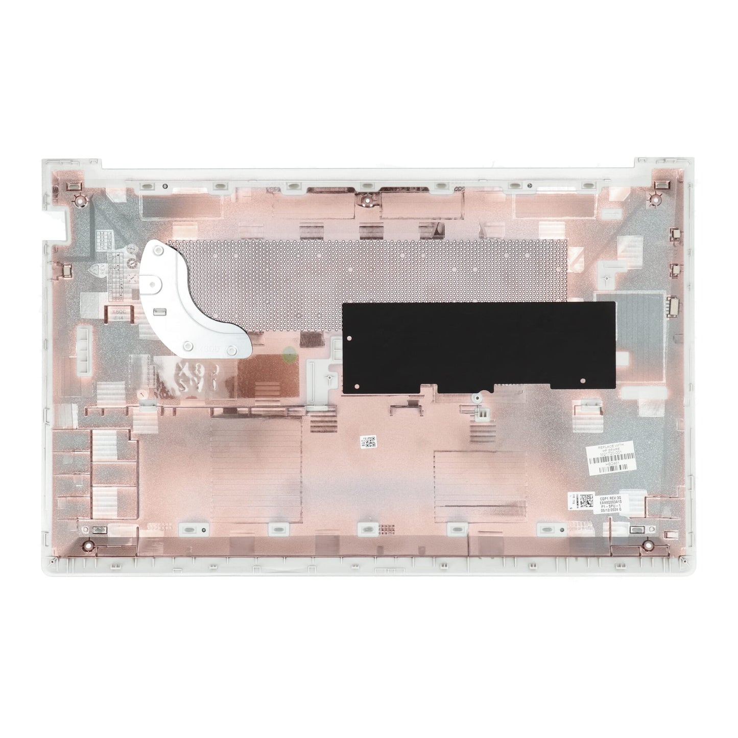 Fond de châssis pour ordinateur portable HP - Argent