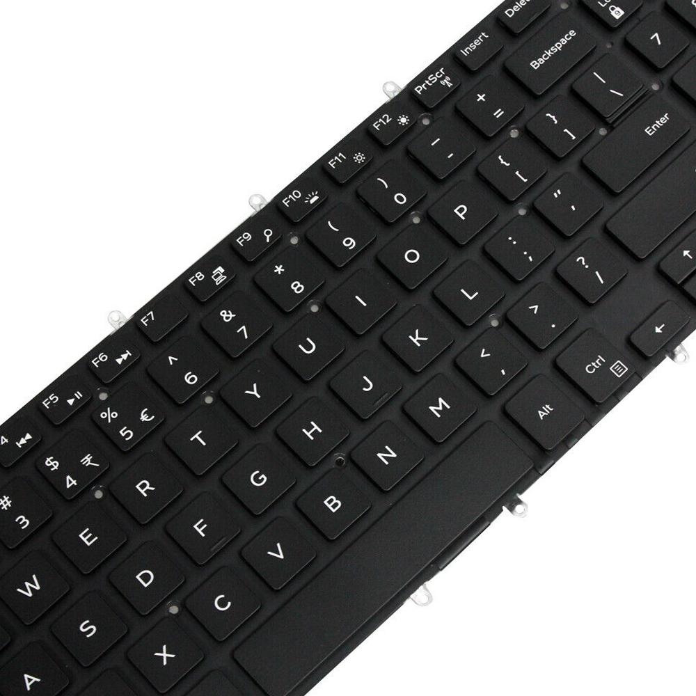 Laptoptoetsenbord voor Dell G3 3579 / 3779, G5 5587 en G7 7588 (US, witte opdruk)
