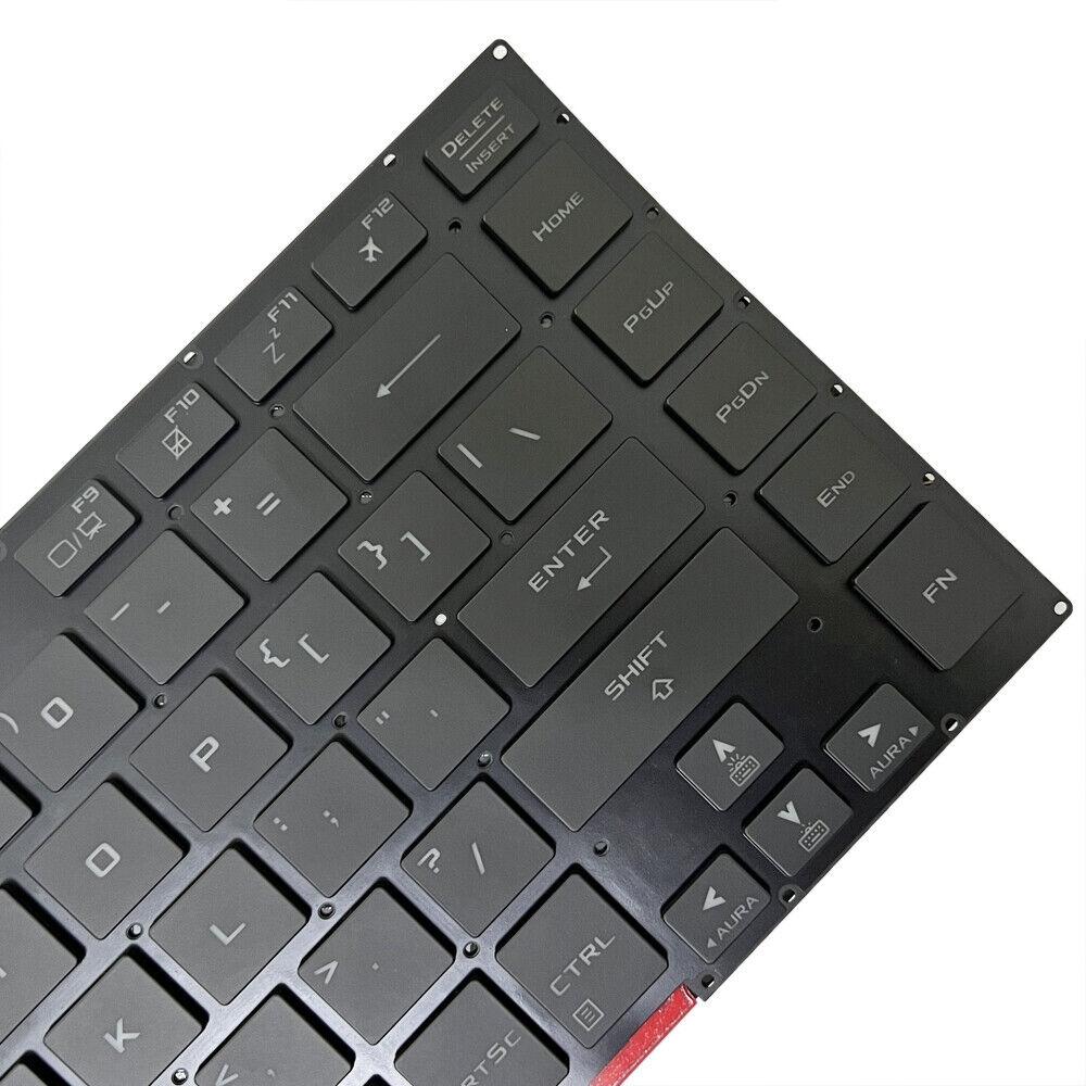 Laptoptoetsenbord met kleurverlichting US-indeling voor ASUS ROG GU502G / GU502GV / GU502GU