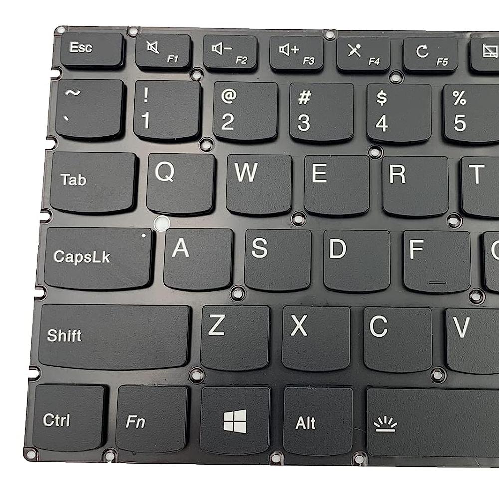 Laptoptoetsenbord met verlichting US-indeling voor Lenovo IdeaPad 710S-13IKB / 710S-13ISK