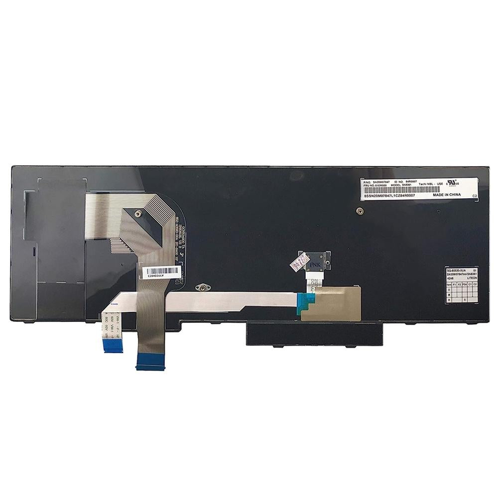 Laptoptoetsenbord met frame voor Lenovo ThinkPad T570 (US-indeling)