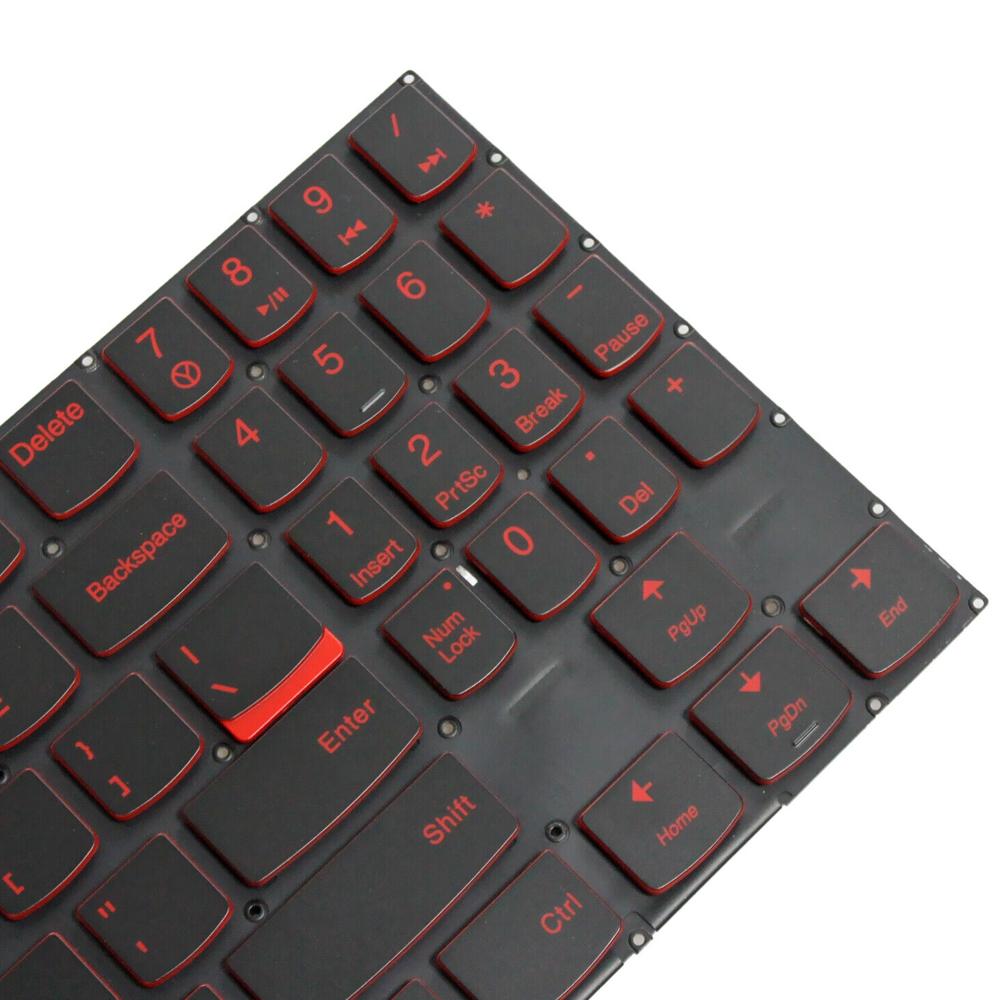 Laptoptoetsenbord met verlichting voor Lenovo Y520 US-indeling (rode opdruk)