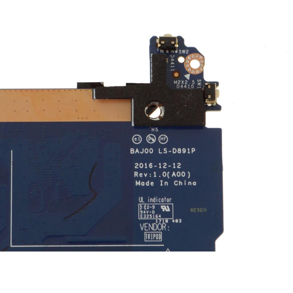 Aan/uit-knop-print voor Dell Latitude 12 5285