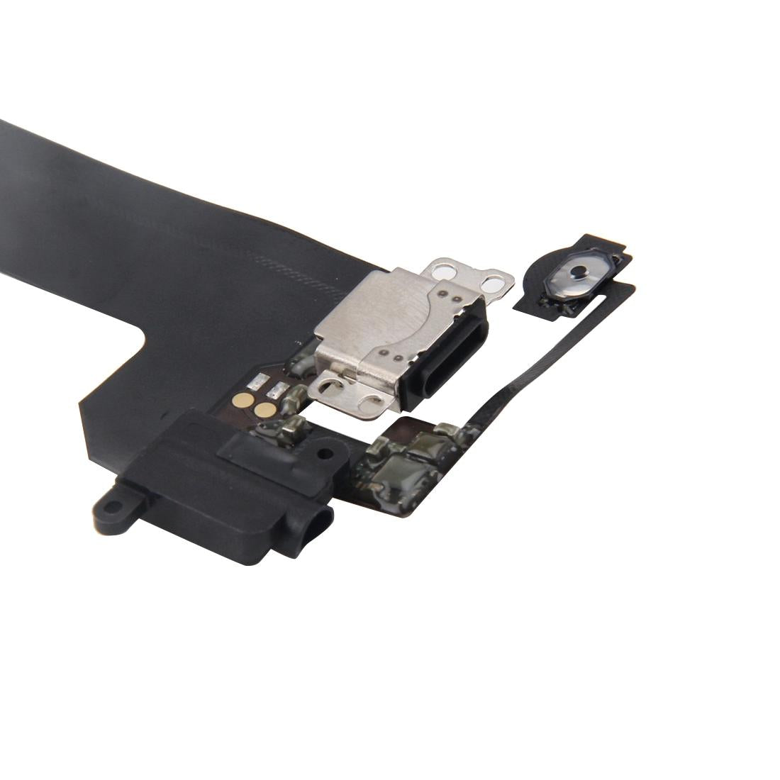 Oplaadconnector- en audioflexkabel voor Apple iPod touch 6 (zwart)