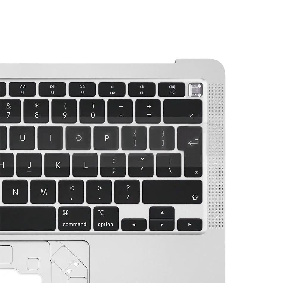 Topcase met toetsenbord (UK-indeling) voor MacBook Air 13 inch A2179 (2020) (Zilver)