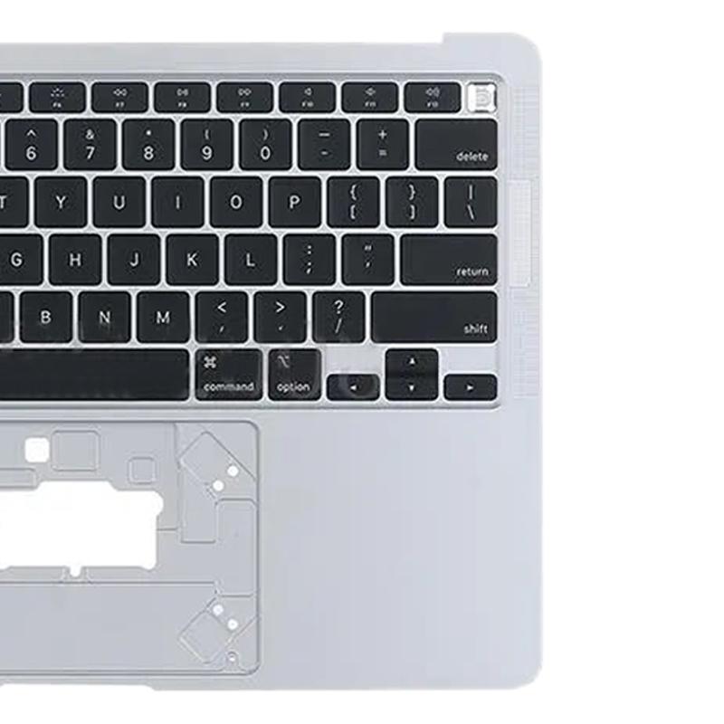 Topcase met toetsenbord (US-indeling) voor MacBook Air 13 inch A2179 (2020) (Zilver)
