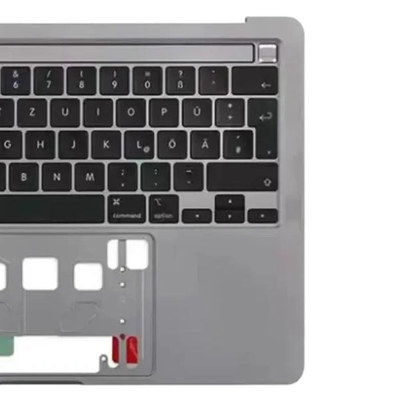 Topcase met toetsenbord (UK-indeling) voor MacBook Pro 13 inch A2338 (grijs)