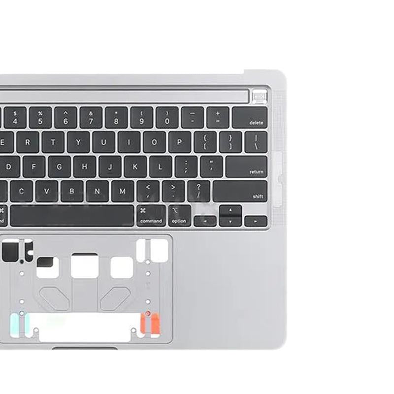 Topcase met toetsenbord (US-indeling) voor MacBook Pro 13 inch A2289 (2020) (Zilver)