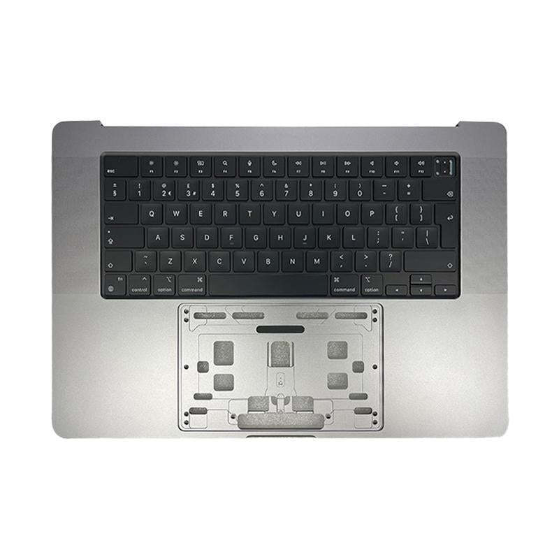 Topcase met toetsenbord UK Edition voor MacBook Pro 16 inch A2780 (spacegrijs)