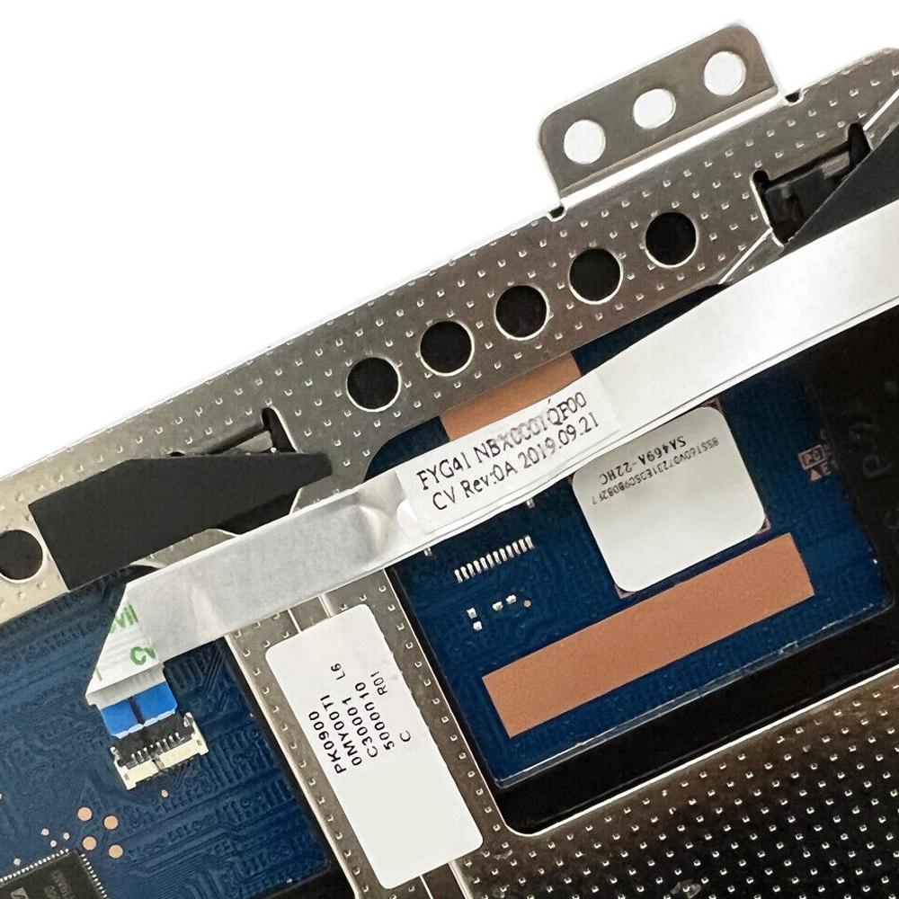 Touchpad met flexkabel voor Lenovo Yoga C740-14IML 81TC / C740-15IML 81TD (donkergrijs)