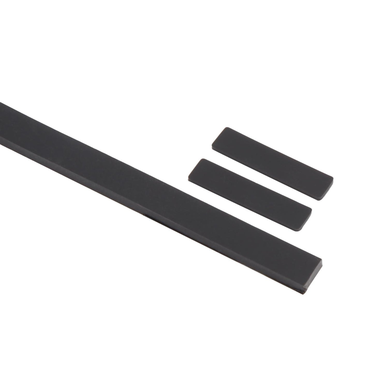 Rubberen voetjes-set met plakstrip voor Lenovo ThinkPad E480 R480 E485 E490 (zwart)