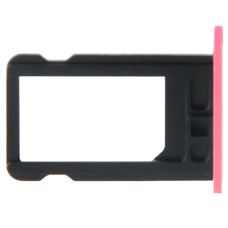 Simkaarthouder voor iPhone 5C (roze)