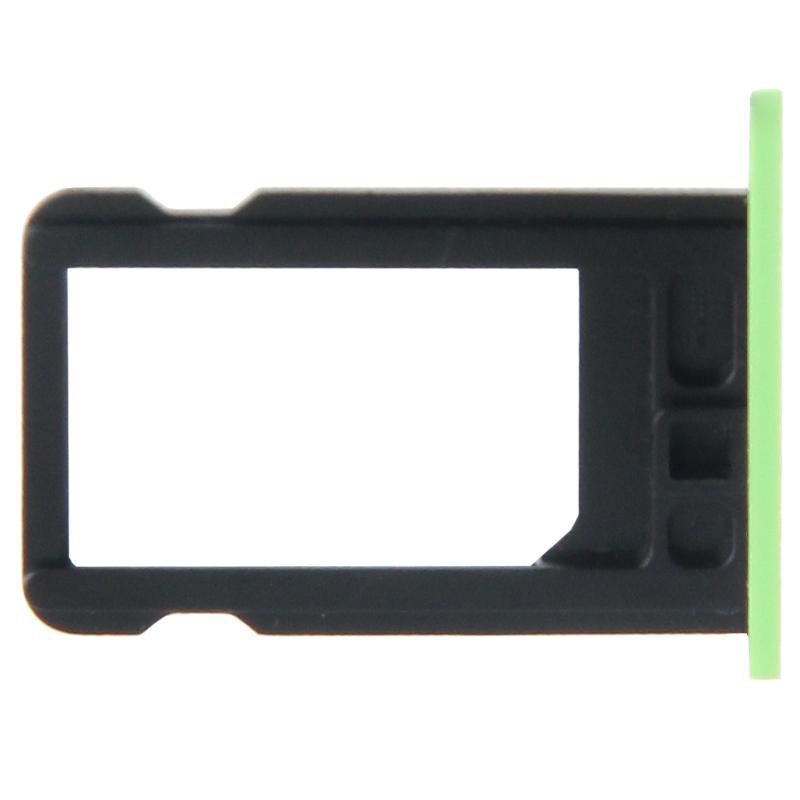 Simkaarthouder voor iPhone 5C (groen)