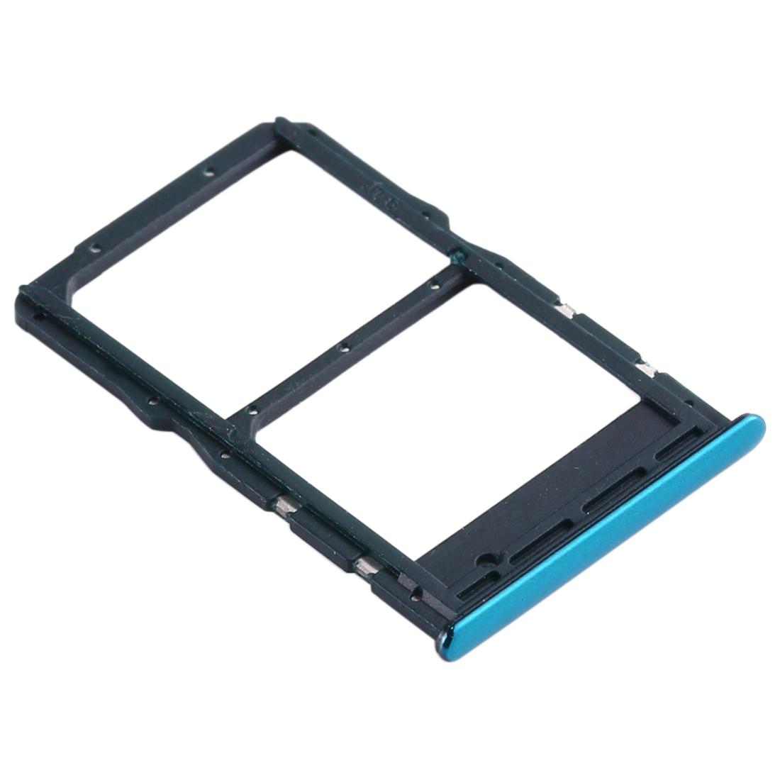 SIM- en NM-kaarthouder voor Huawei Nova 5z / Nova 5i Pro (Groen)