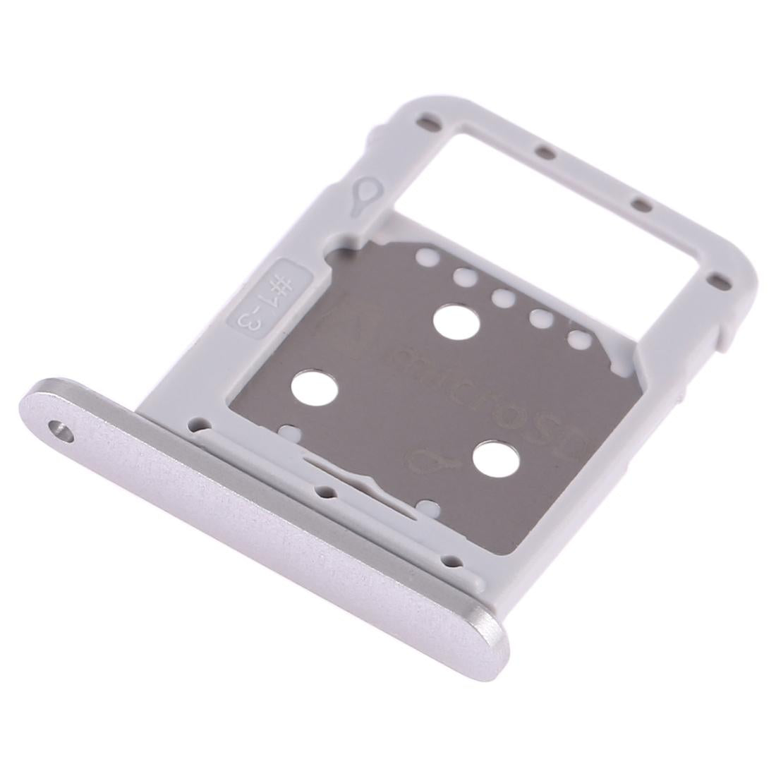 Simkaarthouder en microSD-kaarthouder voor Samsung Galaxy Tab S4 10.5 SM-T835 (zilver)
