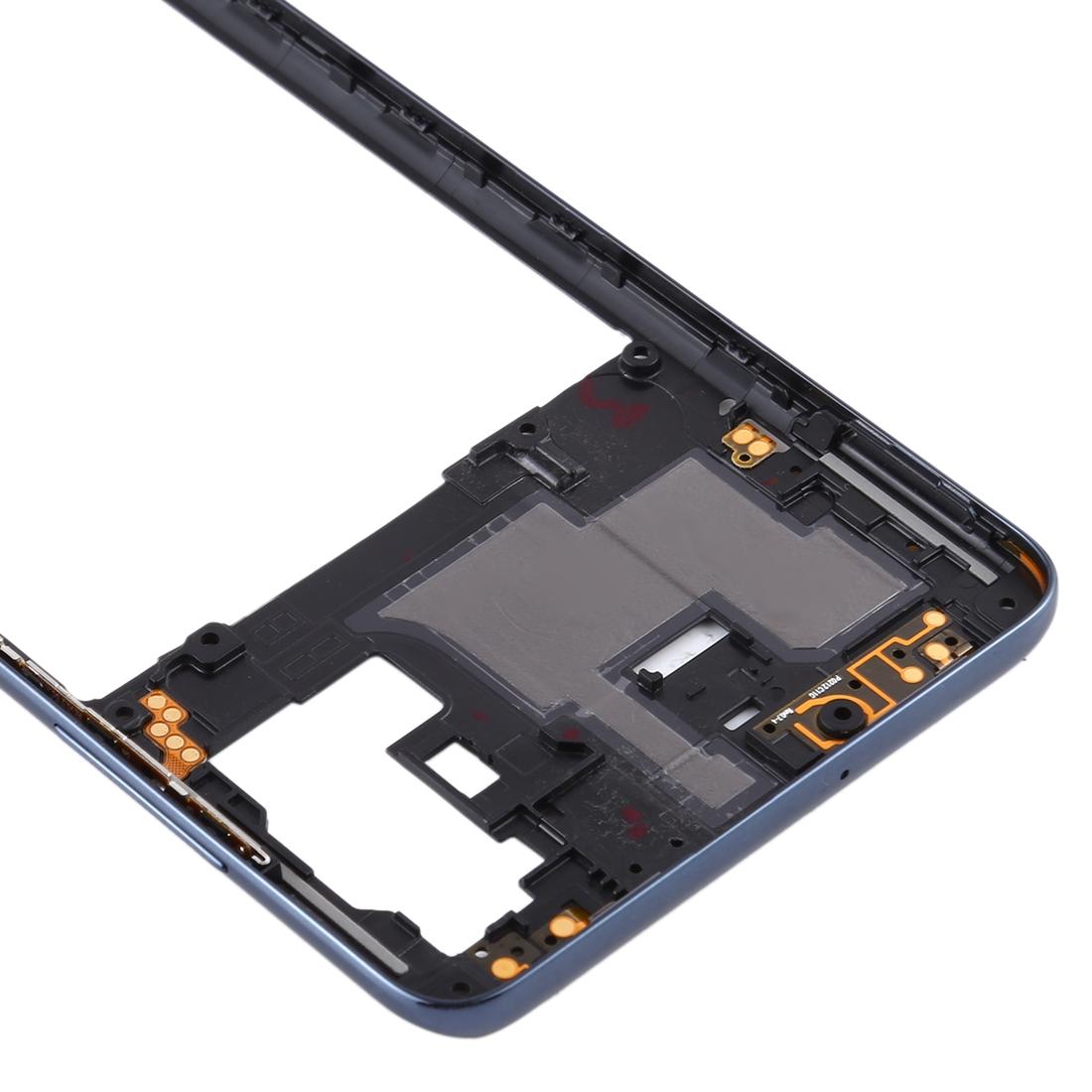 Middenframe voor Samsung Galaxy A71 (zwart)