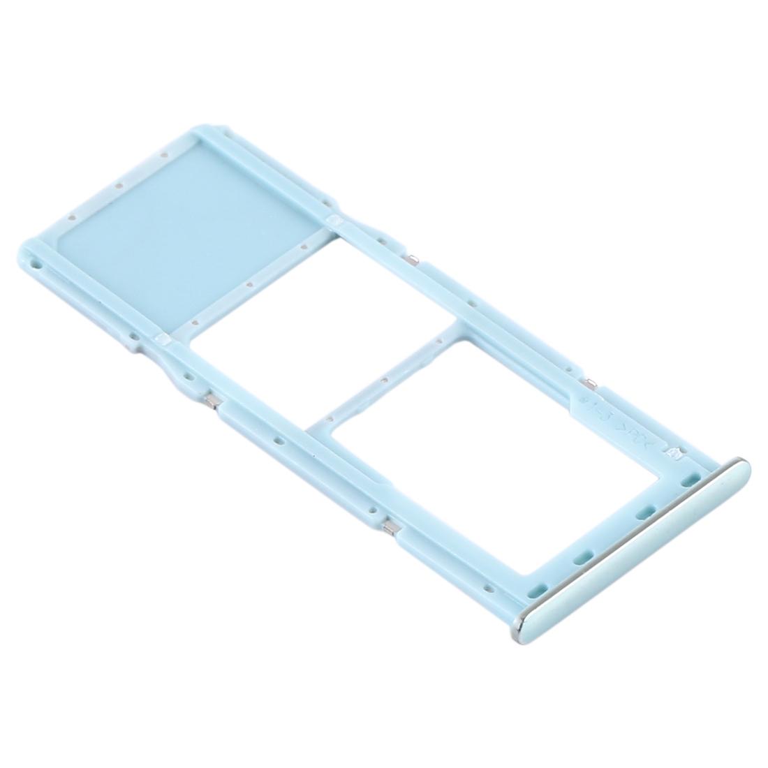 Simkaarthouder met microSD-houder voor Samsung Galaxy A71 SM-A715 (groen)