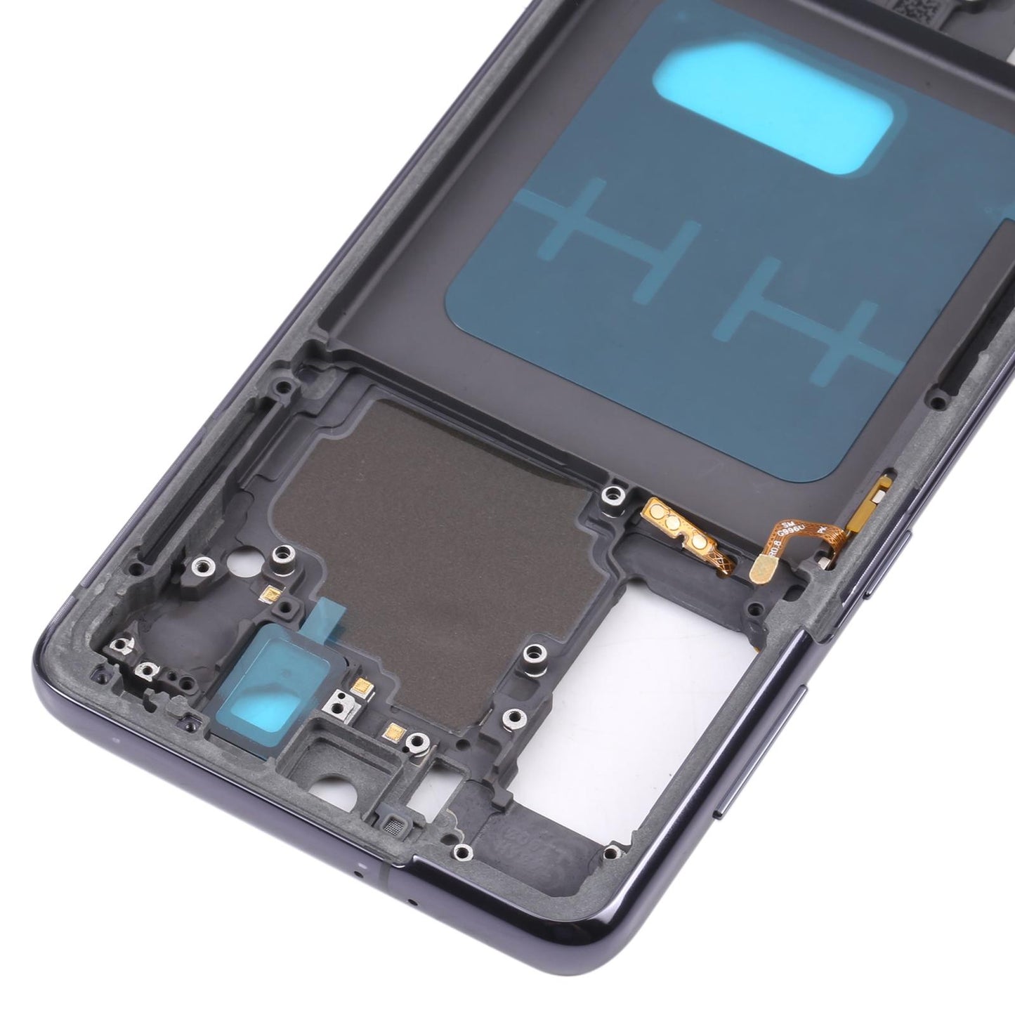 Middenframe voor Samsung Galaxy S21 5G (zwart)