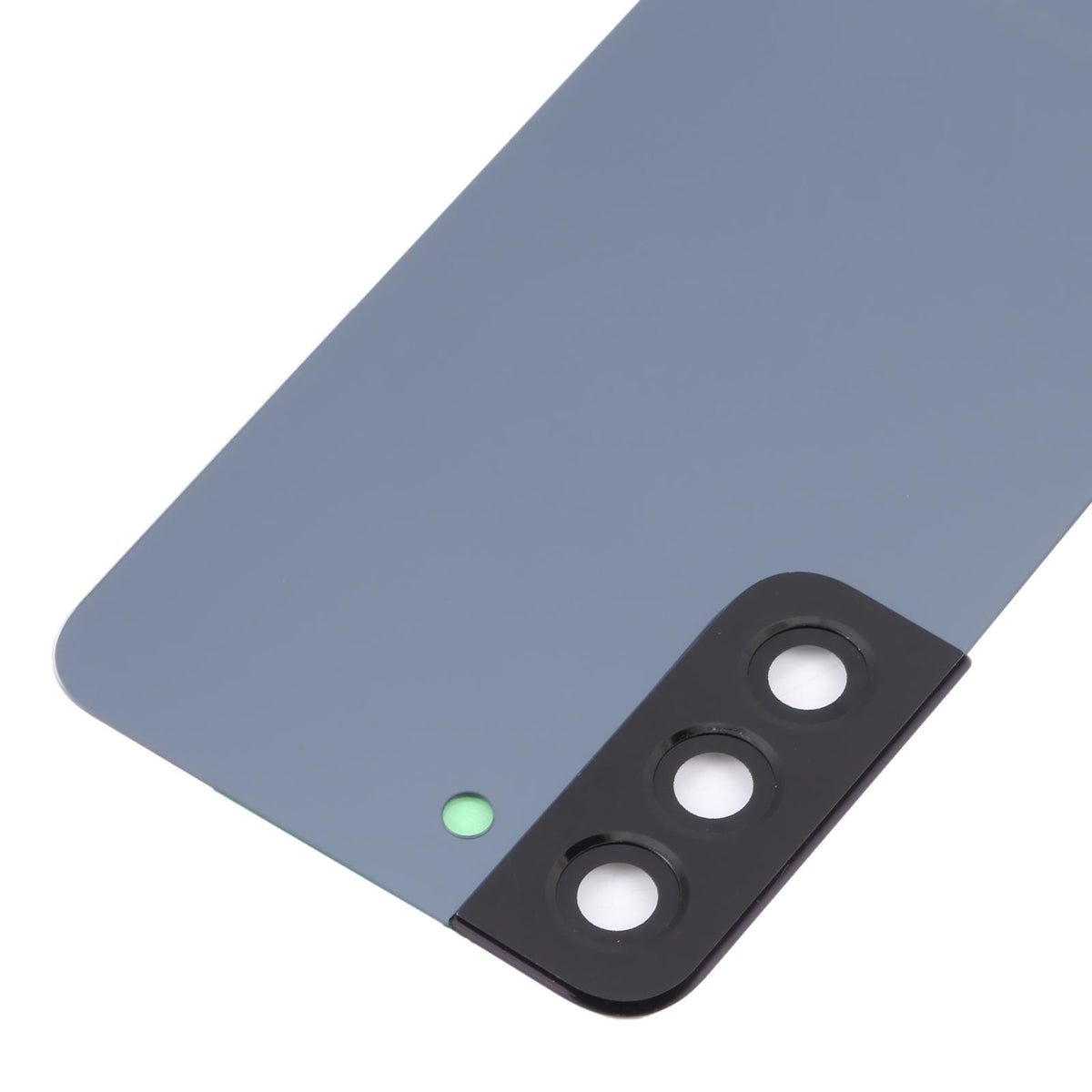 Achterklep met cameralensframe voor Samsung Galaxy S22 5G SM-S901B (blauw)