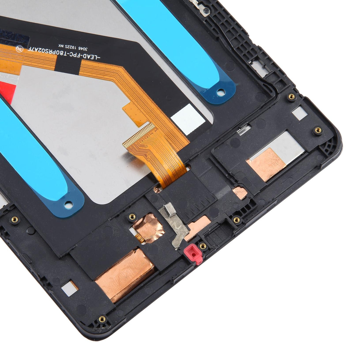 Display unit LCD met frame voor Samsung Galaxy Tab A 8.0 2019 SM-T290 wifi (zwart)