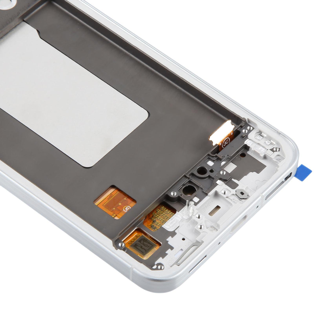 Display unit OLED met frame voor Samsung Galaxy A56 SM-A566B (Wit)