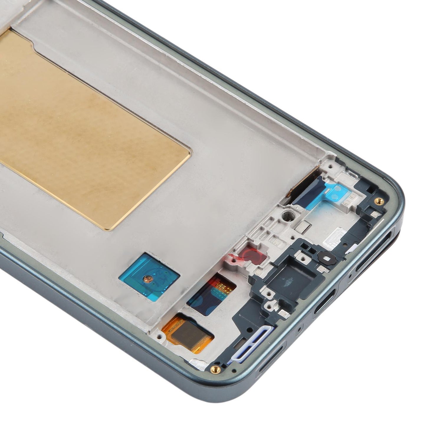 Display unit OLED voor Samsung Galaxy A37 (SM-A376B) met frame (groen)