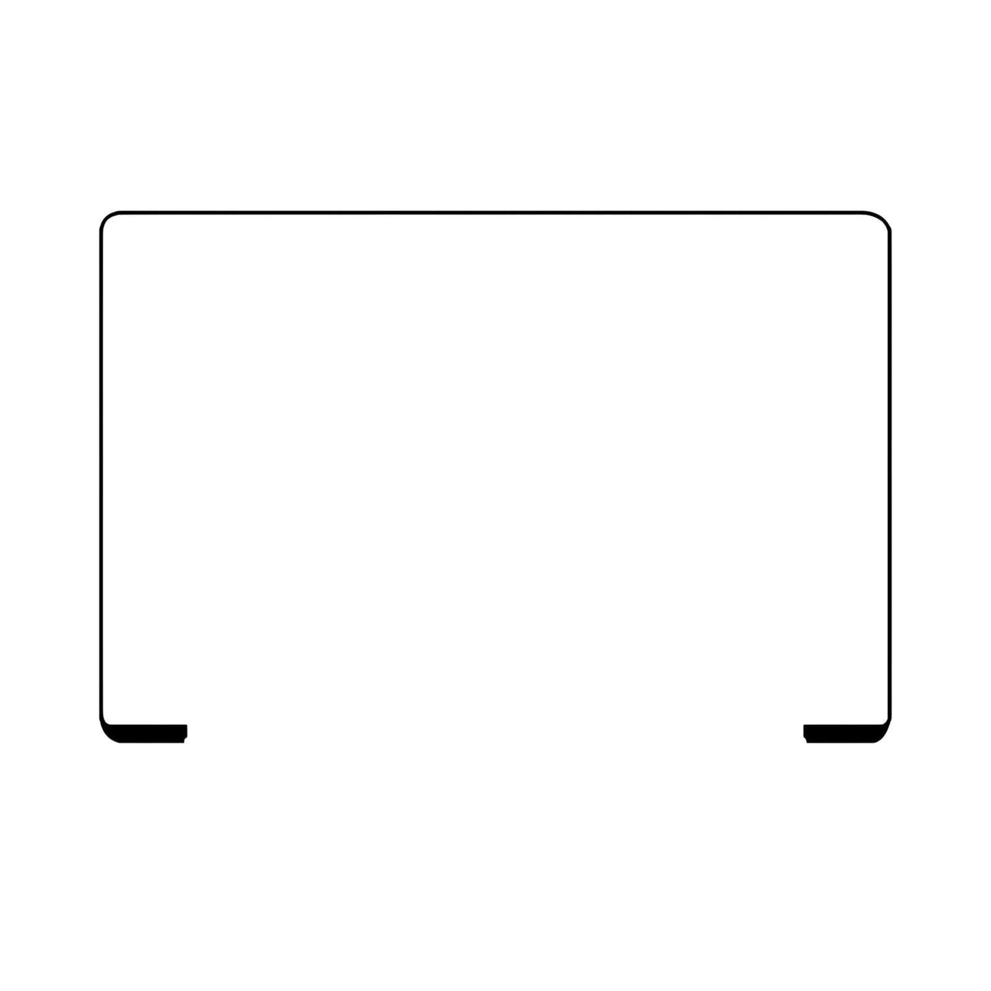 Schermrand-rubber voor MacBook Pro 16,2 inch A2991