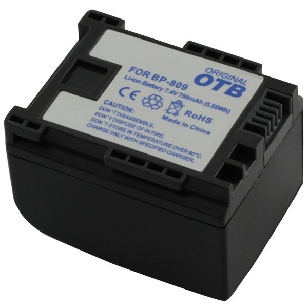 Accu Canon BP-809 Li-ion 750 mAh