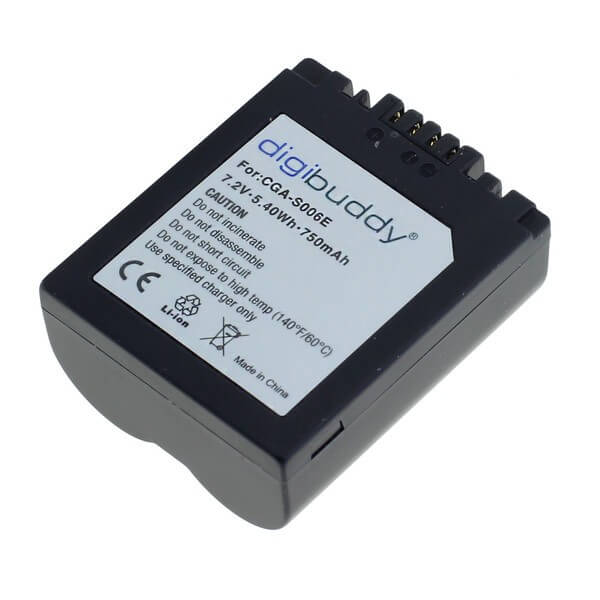 Accu Panasonic CGR-S006 Li-ion 750 mAh