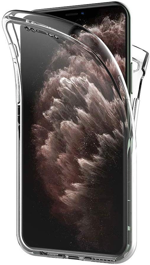 Apple iPhone 11 Pro Max TPU hoesje voor + achter