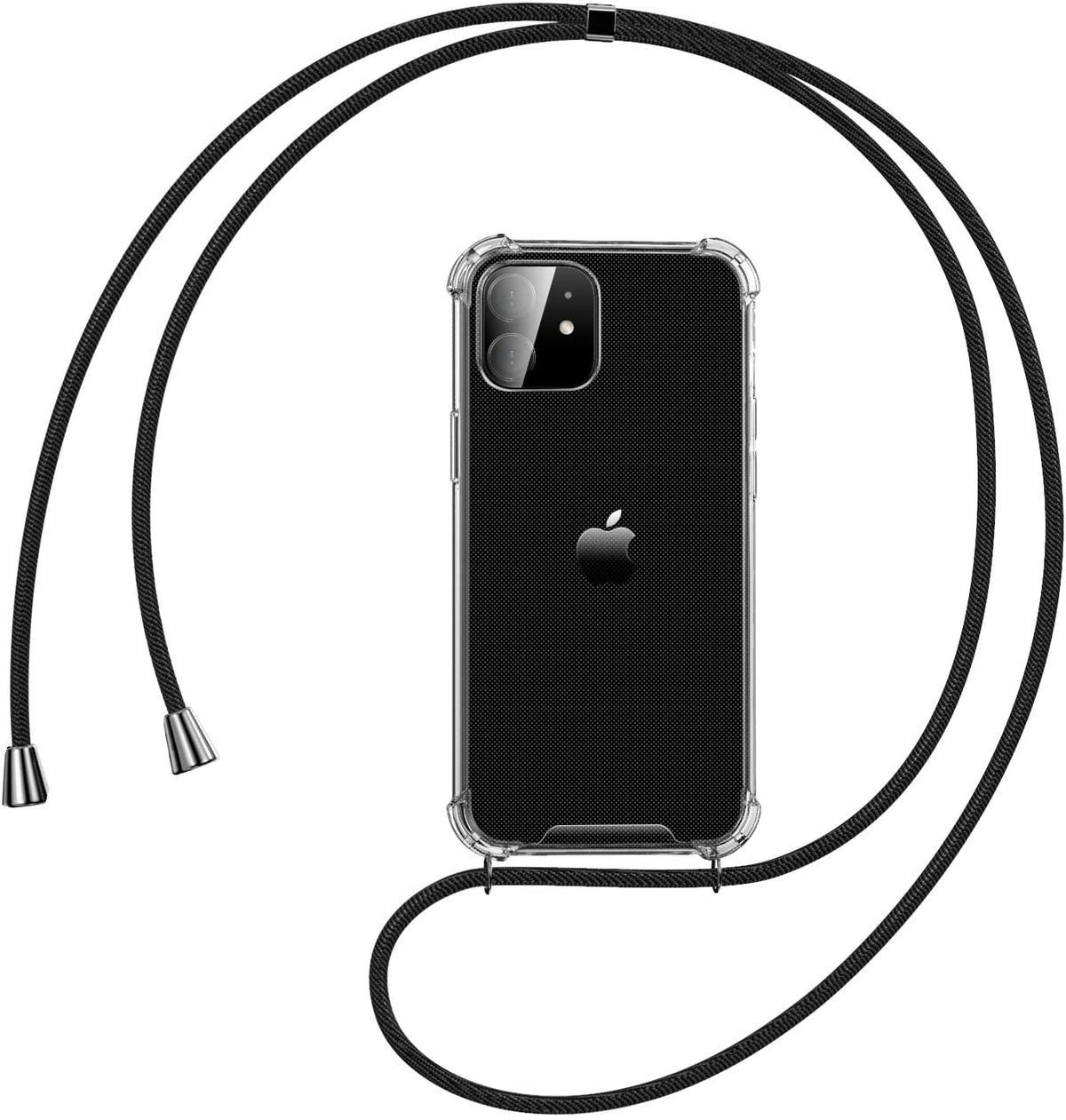 Apple iPhone 12/12 Pro crossbody hoesje met draag koord