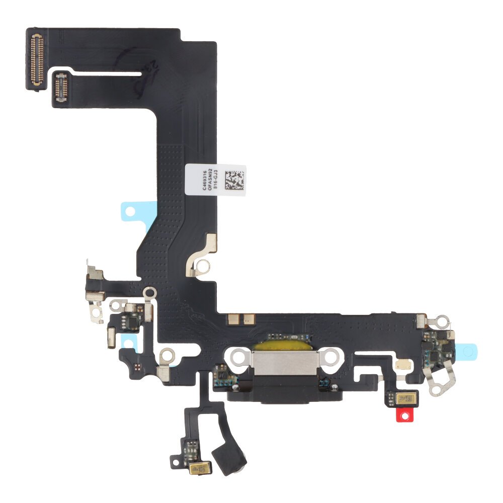 Apple iPhone 13 Mini oplaad poort flex kabel (met IC) zwart
