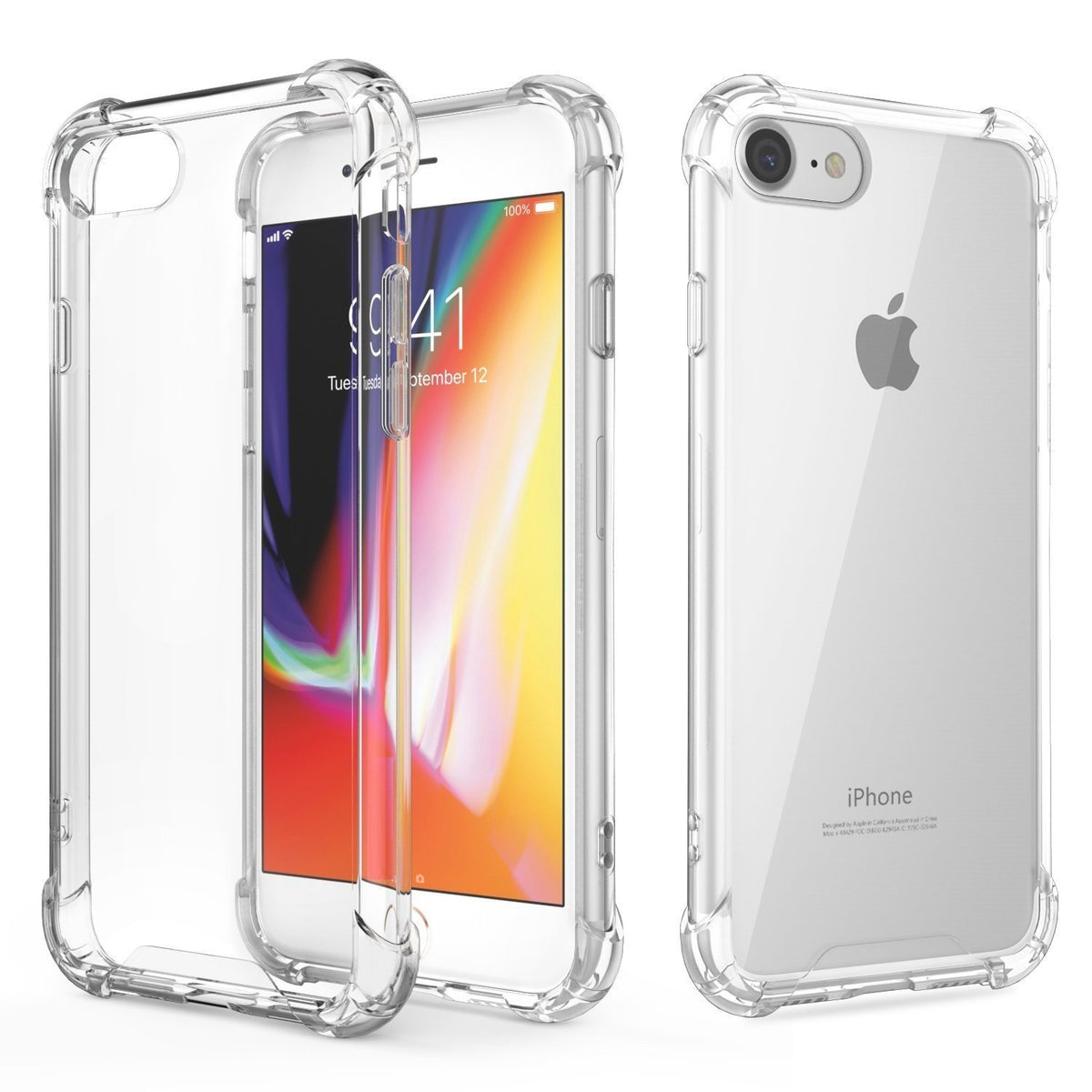 Apple iPhone 7/8/SE2020/SE2022 hoesje met stevige hoeken