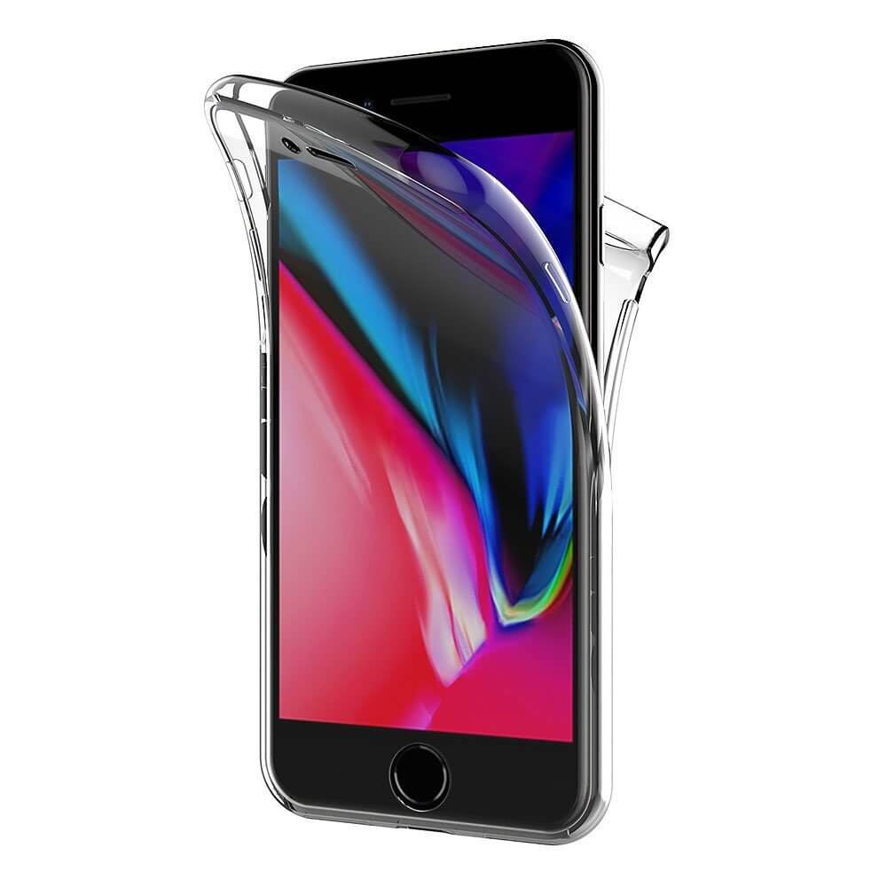 Apple iPhone 7 TPU hoesje voor + achter