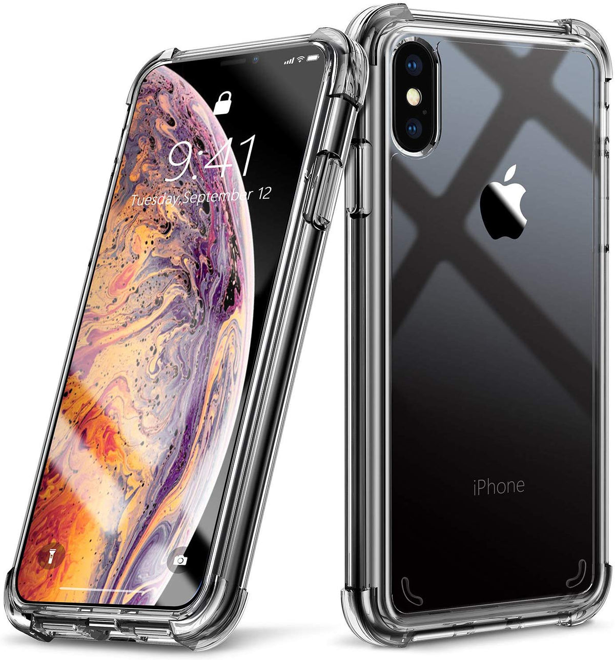 Apple iPhone X hoesje met stevige hoeken