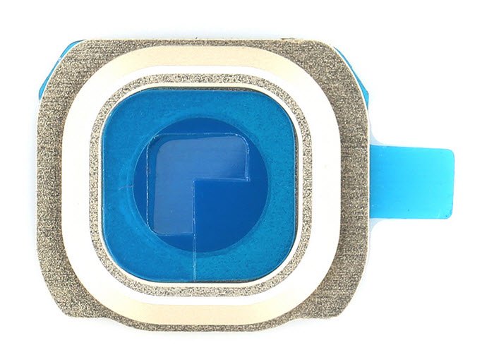 Back camera lens cover Samsung Galaxy S6 Edge Plus goud