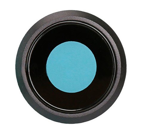 Back camera lens cover zwart Apple iPhone 8