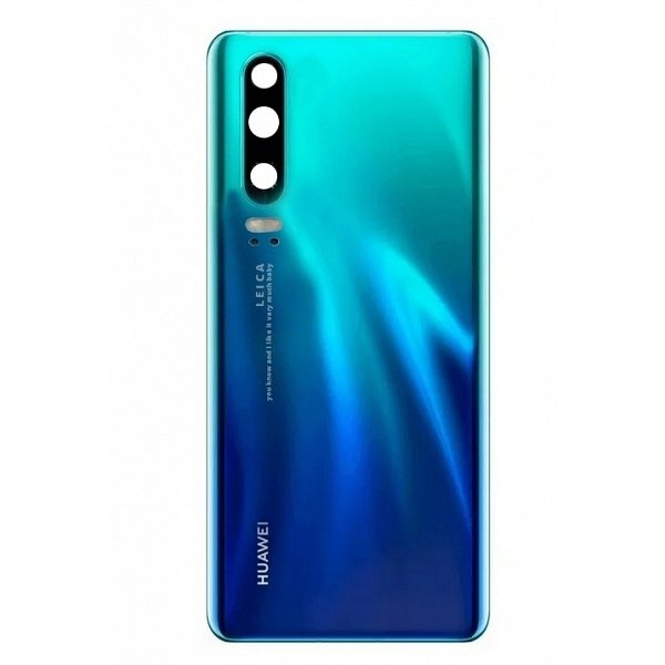 Back cover - achterkant Huawei P30 blauw