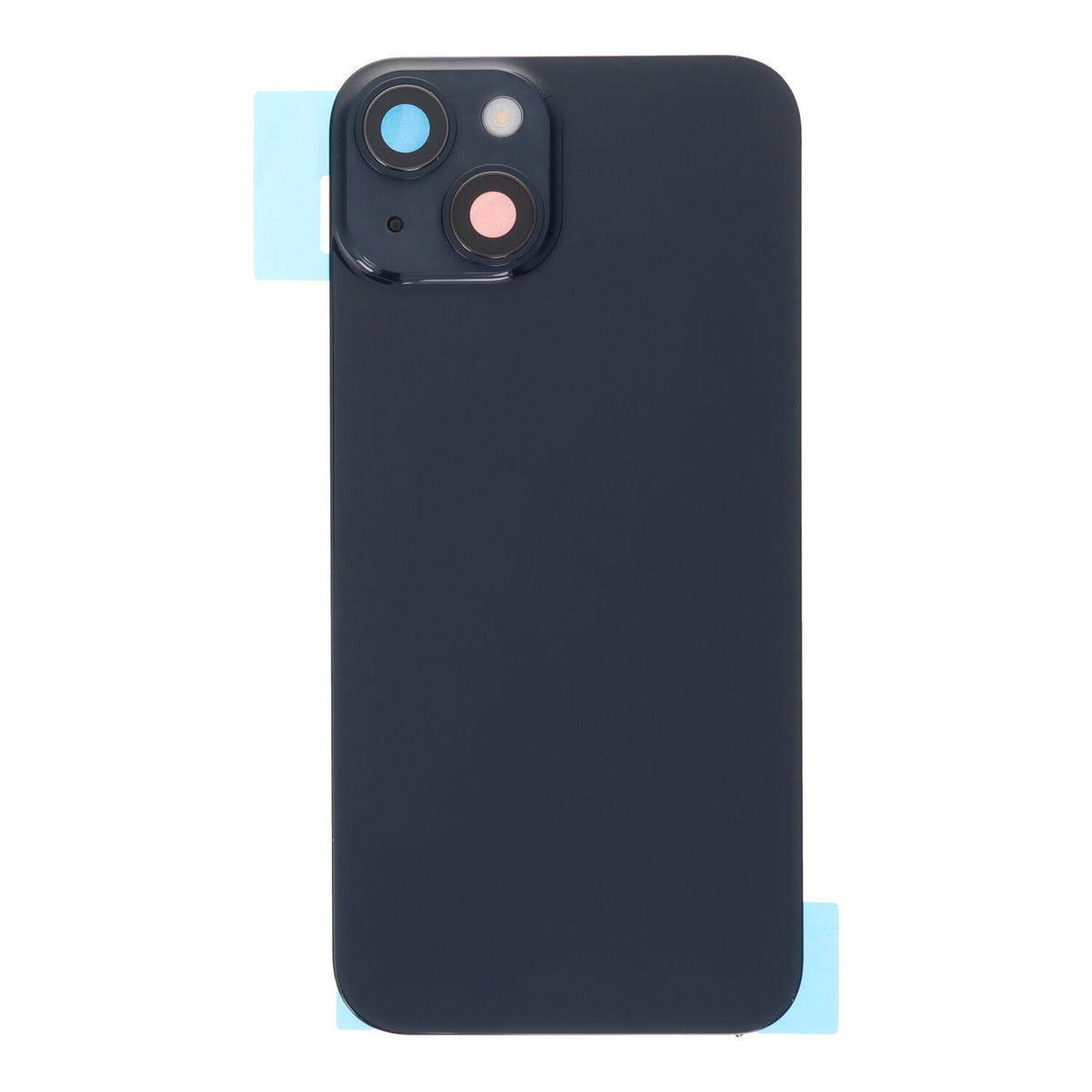 Back cover - achterkant iPhone 14 met cameralenzen en MagSafe magneetring zwart