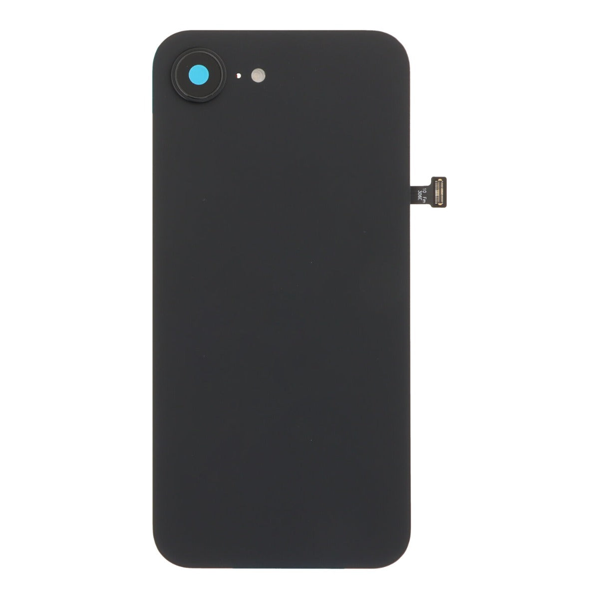 Back cover - achterkant iPhone 17e met cameralenzen en MagSafe magneetring zwart